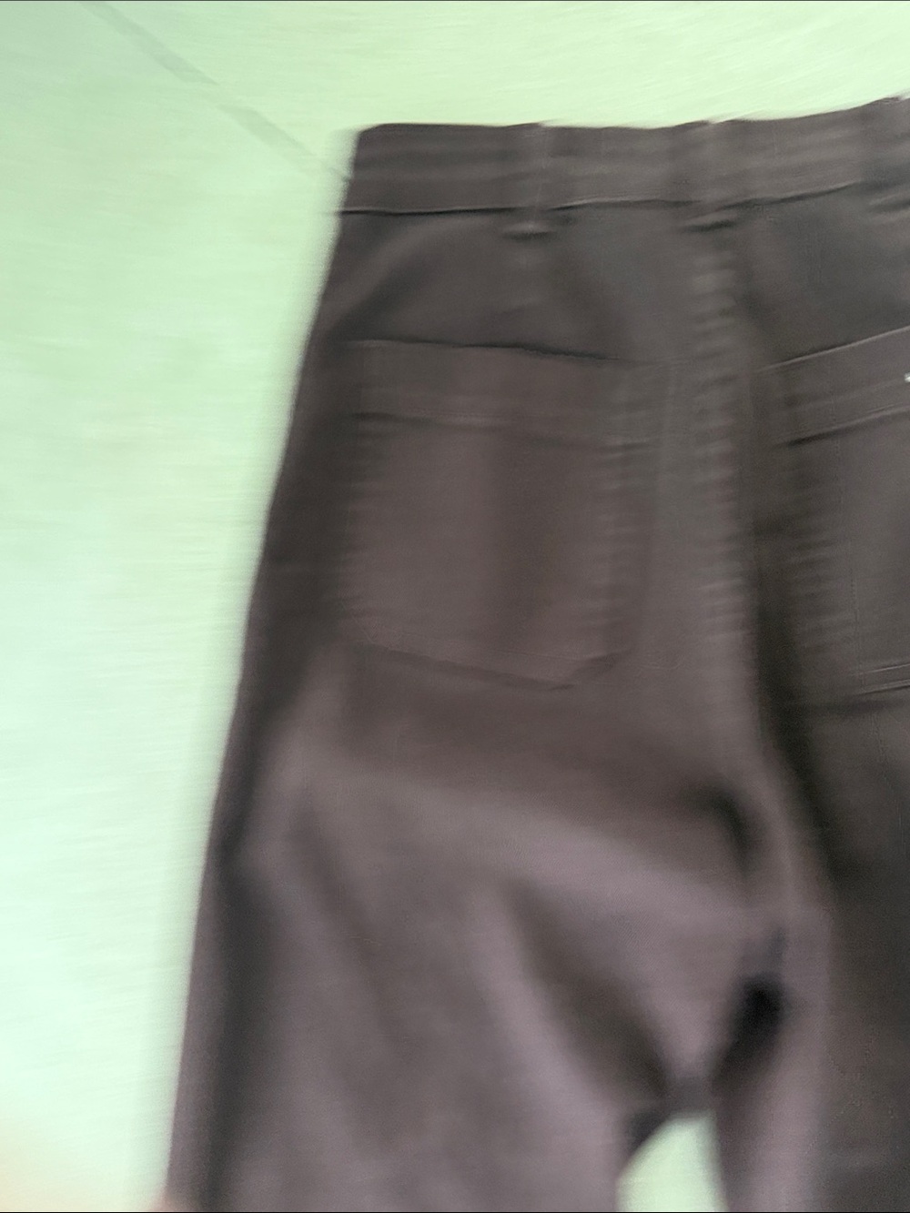 Reiss Sakura Patch-Pocket Flared Jeans in Burgundy 26R - Picture 7 of 7